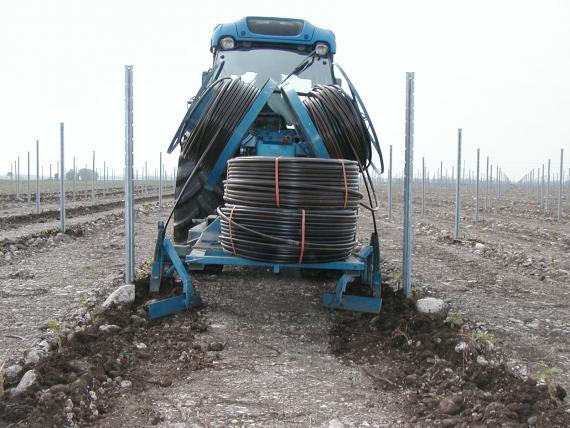 Navodnjavanje vinograda direktno pod korijen sistemom Irigazione Veneto