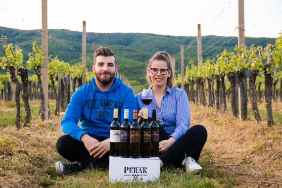 Ledeno vino Perak &scaron;ampion Izložbe vina kontinentalne Hrvatske